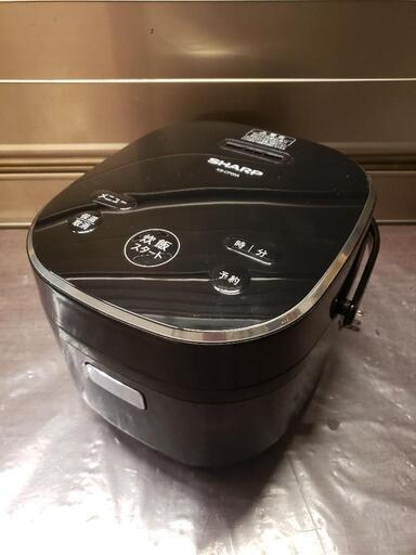 SHARP シャープ 炊飯器 マイコン炊飯ジャー KS-CF05A-B 3合炊き ブラック 2019年製 \n\n