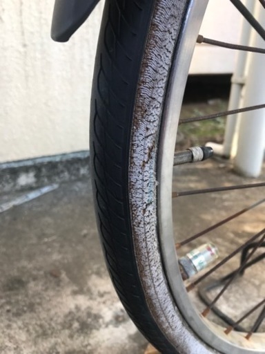 【ジャンク】ブリヂストン　子供乗せ自転車　24インチ
