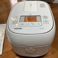 美品！東芝炊飯器3合炊きの画像