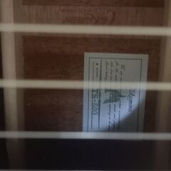 Takamine アコースティックギター　ＴＳ-500　ハードケース付きの画像