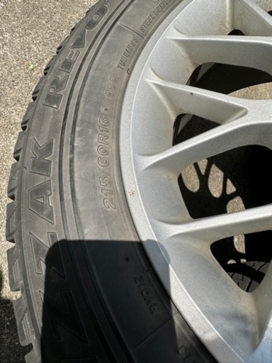 215/60R16 アルミホイールタイヤ4本