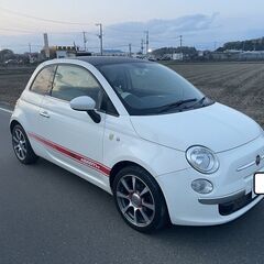 フィアット５００アバルト仕様車検６年７月まで走行58000ｋｍア...