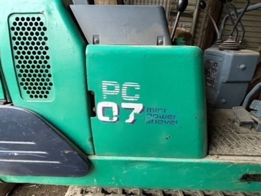 大幅値下げ！コマツPC07　油圧ショベル
