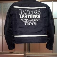 【中古】ベイツのライディングジャケット★黒系の画像