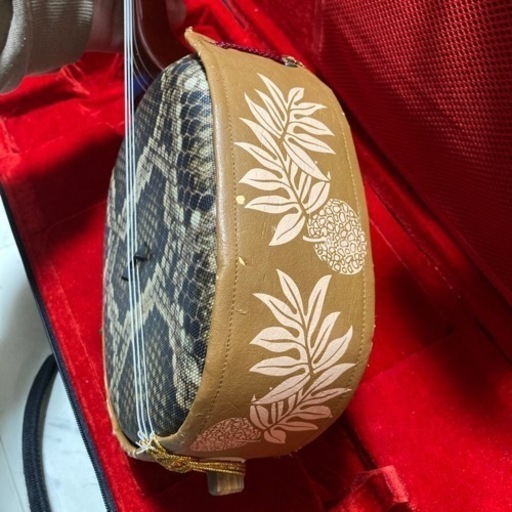 沖縄三線セット★人工皮