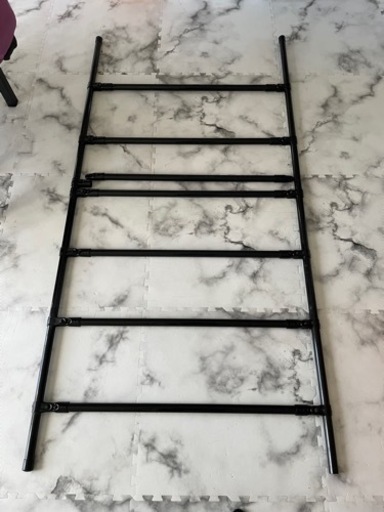 イレクターパイプ　32π 黒　アルミ　作業車　キャンパー