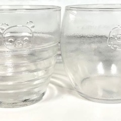 リラックマ　ガラス小鉢とグラス＆ごはん茶わんセット【非売品】の画像