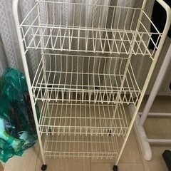 [無料]スチールラック　22cm*40cm*84cm