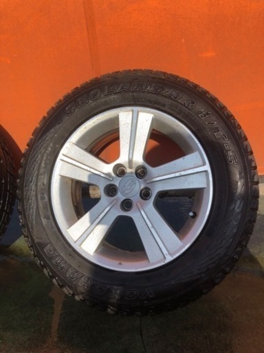 215/65/r16スバル純正　フォレスター純正ホイール4本セット　スタッドレス付き