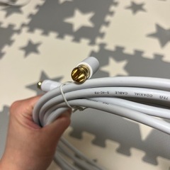 アンテナケーブル 5M 4K8K放送(3224MHz)対応 の画像