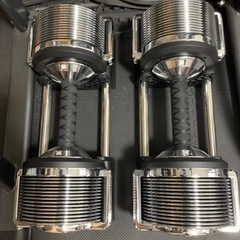 値下げ！可変式ダンベル 1kg刻み ダンベル 32kg  2個セット　筋トレ　バーベル　ダンベル