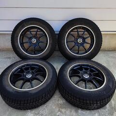 廃番★希少★ENKEI RSM9 17×7J 225/65/R17 PIRELLI ICE CONTROL 軽量★日本製 RAV4 CX-5 フォレスター ハリアー