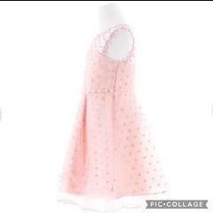 ピンクドレス水玉の画像