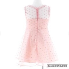 ピンクドレス水玉の画像