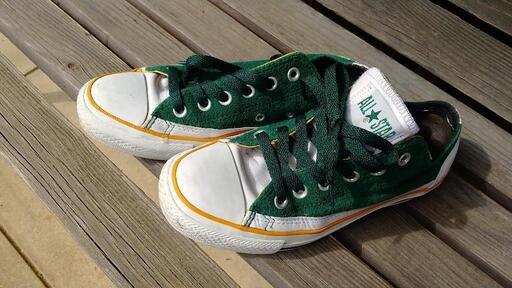 CONVERSE ALLSTAR 緑