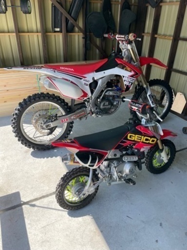 CRF250R 2015年FI  CRF50R 2台セット