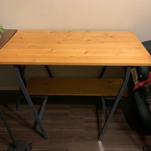 【オーダーメイド品】北欧テイスト造作パソコンデスク