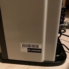 リンナイ　ガスファンヒーター　RC-24FSF(BR)の画像