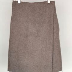 Celine  ブラウン系 ラップスカート