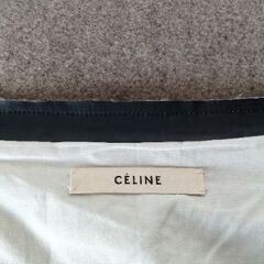 Celine  ブラウン系 ラップスカートの画像