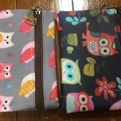 フクロウ  ポケットティッシュケース&小物入れの画像