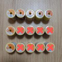 【お得☆未使用品！】シャッペスパン　ミシン糸(細)  　90番手　7個セットの画像