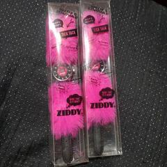 ジディ ZIDDY ファー付き腕時計 ピンク２個⌚