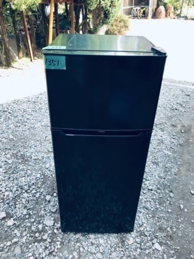 ✨2018年製✨ 1351番 Haier✨冷凍冷蔵庫✨JR-130A‼️