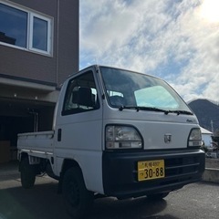 ホンダアクティトラック　H8年式　4WD 車検取立て