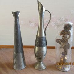 ■商談中～4/8:希少　一輪挿し、呼び鈴　計3個　推定30～40年前