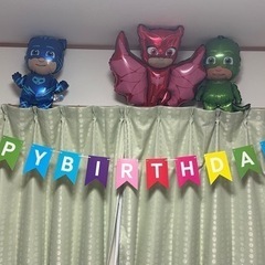 パジャマスク 誕生日バルーン