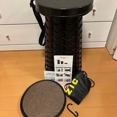 【お譲り決定】TELESCOPIC STOOLアウトドア他折り畳...