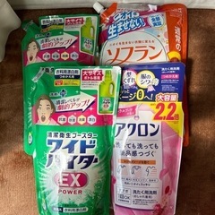 洗濯洗剤セット【小梅様仮確定】