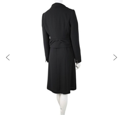 【新品・未使用】コナカ アンサンブルフォーマル 9号 レディース リボン 喪服