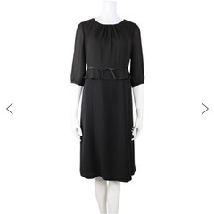 【新品・未使用】コナカ アンサンブルフォーマル 9号 レディース リボン 喪服の画像