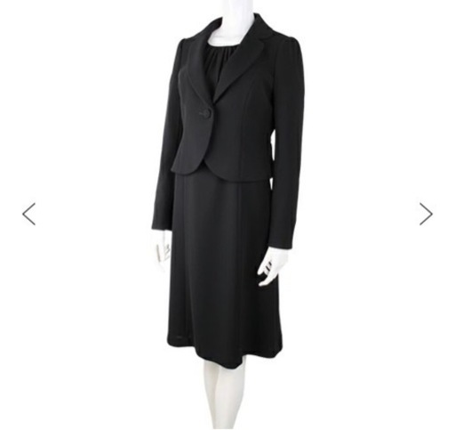 【新品・未使用】コナカ アンサンブルフォーマル 9号 レディース リボン 喪服