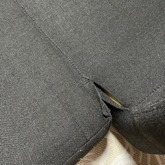 ●ロータイプ ソファーベッド　黒●あげますの画像