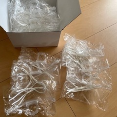 透明プラスチックマスク　18個の画像