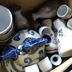 【受け渡し完了】無料！　差し上げます！　セトモノ食器各種　酒器　丼　小皿　色々の画像