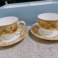 ペア　ウェッジウッド/WEDGWOOD　フローラルタペストリー　...
