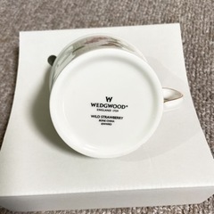 ウェッジウッド/WEDGWOOD　ワイルドストロベリー　カップ&ソーサーの画像