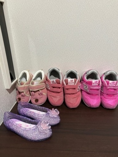 ベビーシューズ　8足セット　靴　スニーカー13〜15㎝　ニューバランス　女の子