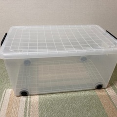 [値下げ]コロコロ付き収納Box