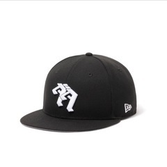 9FIFTY DOWNTOWN × New Era カタカナロゴ ブラック グレーアンダーバイザー