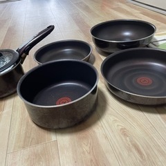 再々値下げ！！ティファール　フライパン　鍋　セット