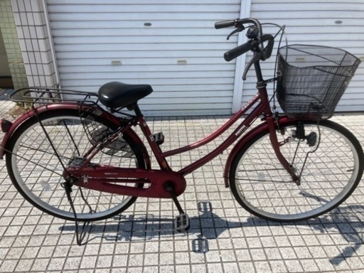 【26インチ自転車】変速なし　鍵新品❗️スペアキーあり　若林自転車　唐崎店　SALE中❗️