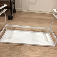 【商談中】吊り戸棚ラック 調味料トレー  tower 山崎実業の画像