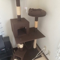 キャットタワー:開封済みほぼ未使用