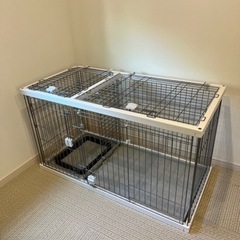 犬　ケージ　トイレ　しつけ　サークル