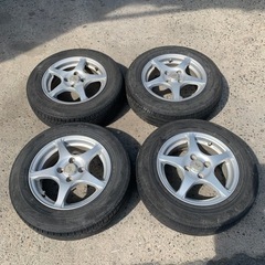 175/70R14 夏タイヤアルミ4本セット